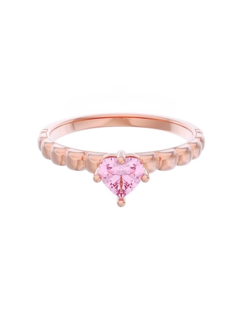 Anillo de compromiso de oro 10 k Eternidad 1