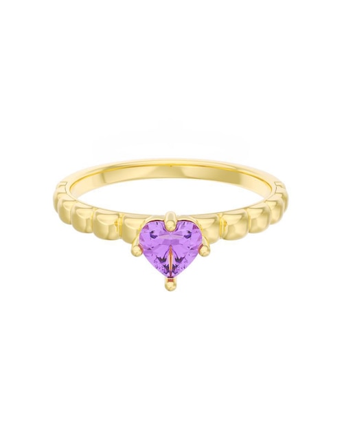 Anillo de compromiso "de" oro 10 k fonelli eternidad 2024 zirconia