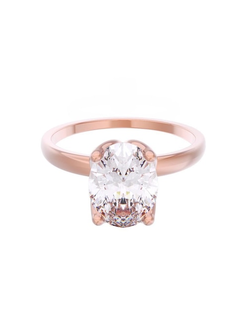 Anillo de compromiso de oro 14 k Eternidad 2025 1