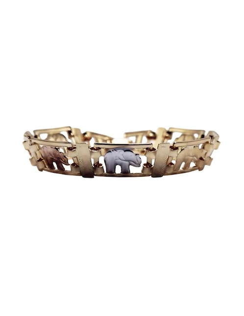 Brazalete de oro 18 k con acabado brillante 1