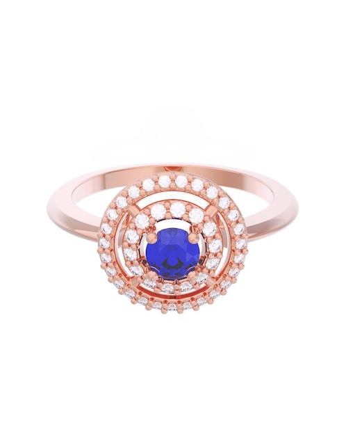 Anillo de compromiso de oro 10 k Eternidad 2025 1