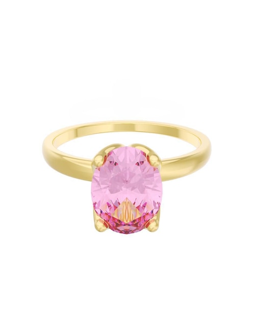 Anillo de compromiso de oro 10 k Eternidad 1