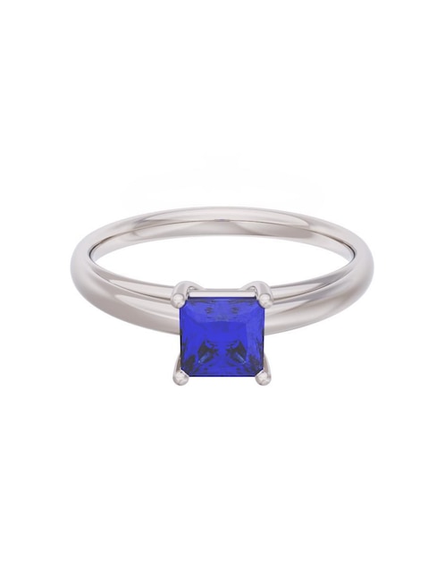 Anillo de compromiso de oro 10 k Eternidad 1