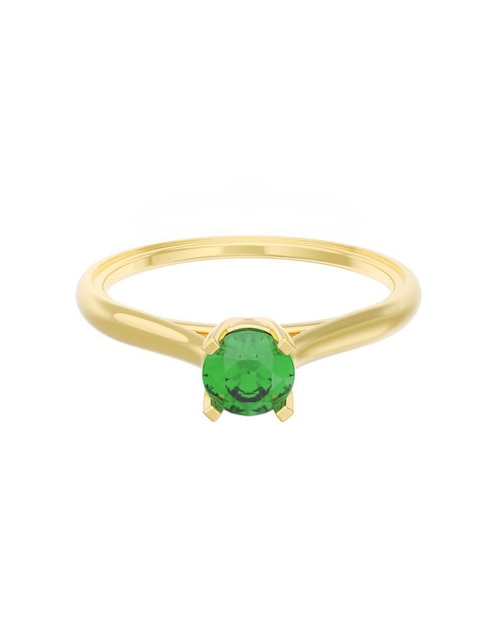 Anillo de compromiso de oro 14 k Eternidad 2025 1