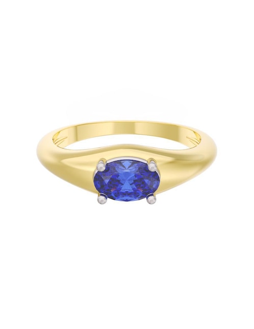 Anillo de compromiso "de" oro 10 k fonelli eternidad 2025 zirconia