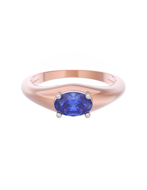 Anillo de compromiso de oro 10 k Eternidad 2025 1