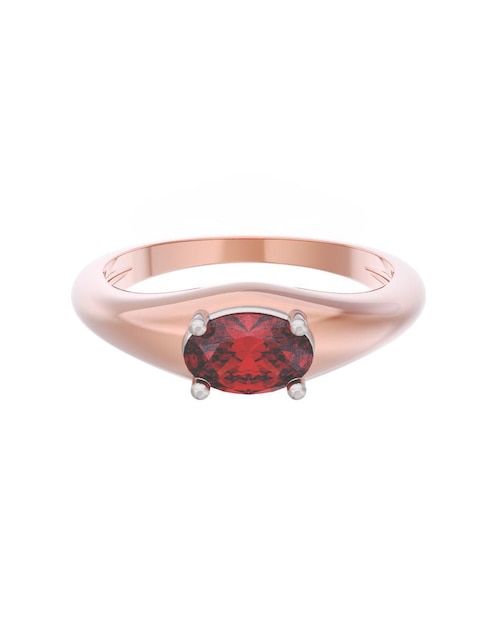 Anillo de compromiso de oro 10 k Eternidad 2025 1