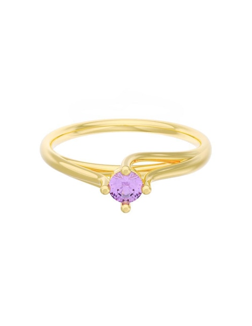 Anillo de compromiso "de" oro 10 k fonelli eternidad 2025 zirconia