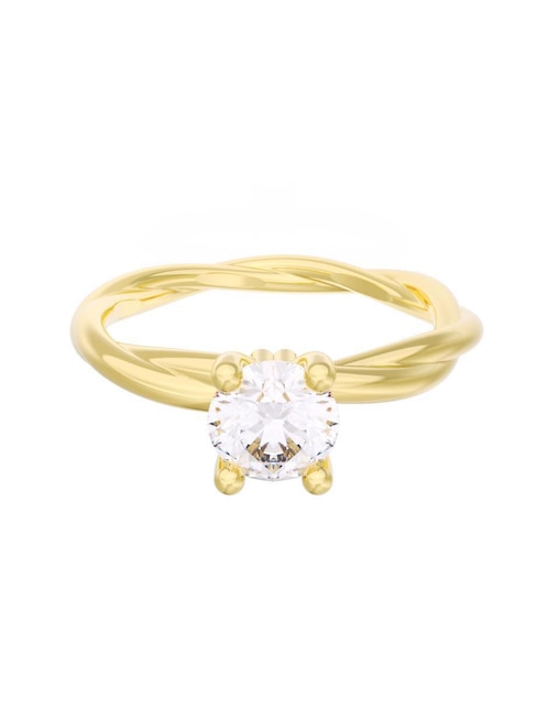 Anillo de compromiso "de" oro 10 k fonelli eternidad 2025 zirconia