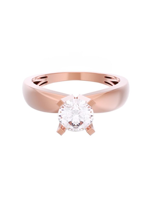 Anillo de compromiso de oro 10 k Eternidad 2025 1