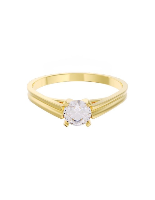 Anillo de compromiso "de" oro 10 k fonelli eternidad 2025 zirconia