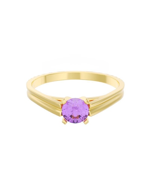 Anillo de compromiso "de" oro 10 k fonelli eternidad 2025 zirconia