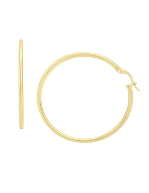 Arracadas Cristal Joyas de oro amarillo 14 k