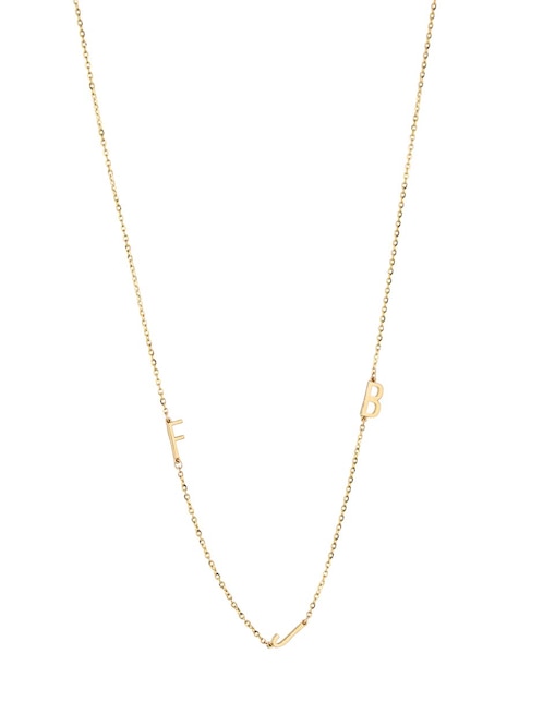 Collar de oro amarillo 14 k 1