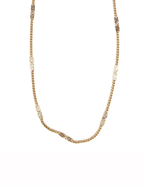 MOON Cadena Moon de oro laminado 10 K