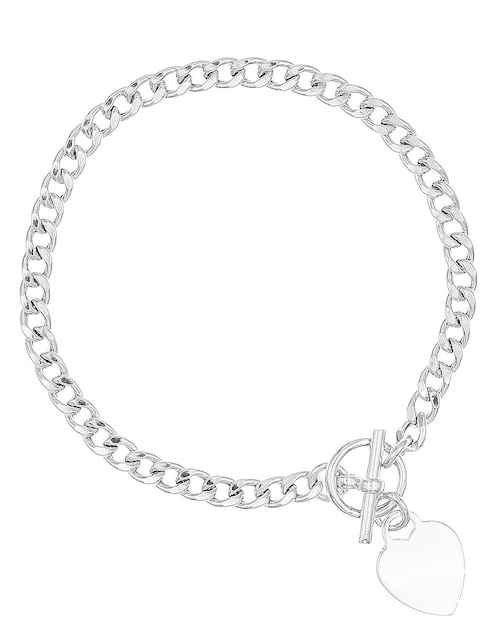 Brazalete Silvex Spa de plata P 925 con acabado baño rodio
