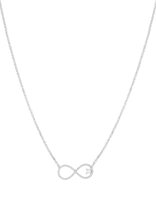 Collar de infinito Silvex Spa de plata P 925