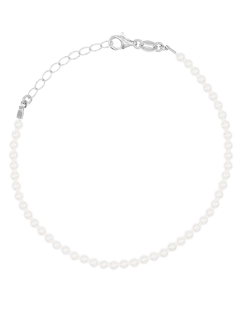 Brazalete Silvex Spa de plata P 925 con acabado baño rodio