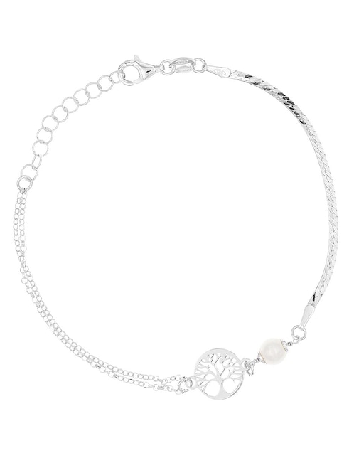 Pulsera Silvex Spa de plata P 925 con acabado baño de rodio