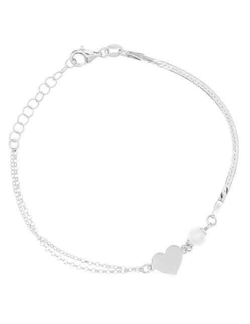 Brazalete plata P 925 con acabado pulido 1