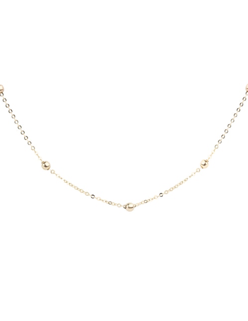 Collar de oro 14 K 1
