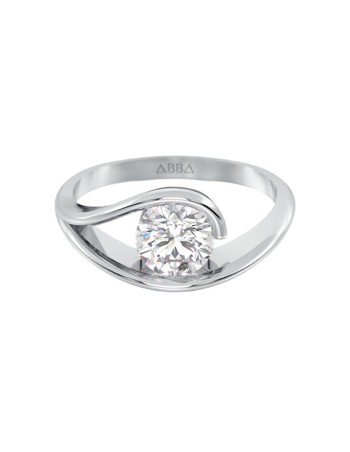Anillo de compromiso de oro 10 k 1