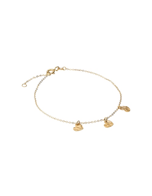 Pulsera Lusso de oro amarillo 14 k con acabado brillante