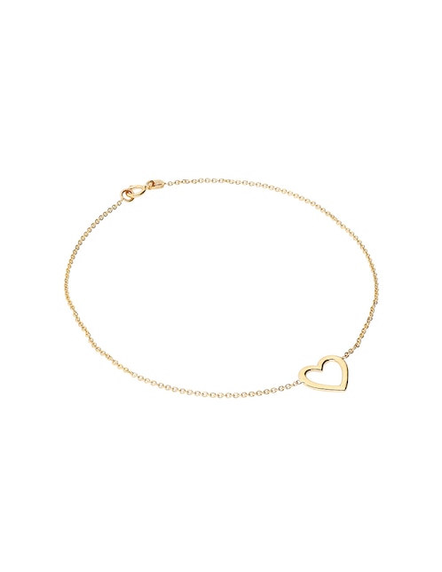 Pulsera Lusso de oro amarillo 14 K con acabado pulido
