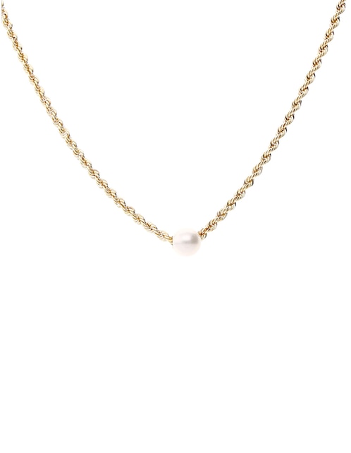 Collar de oro amarillo 14 K 1