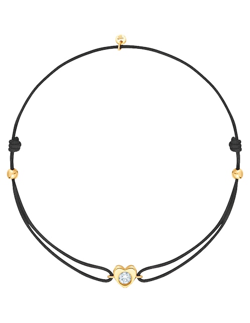Pulsera Tous de oro amarillo 14 k Lili Motives Lgd con acabado brillante