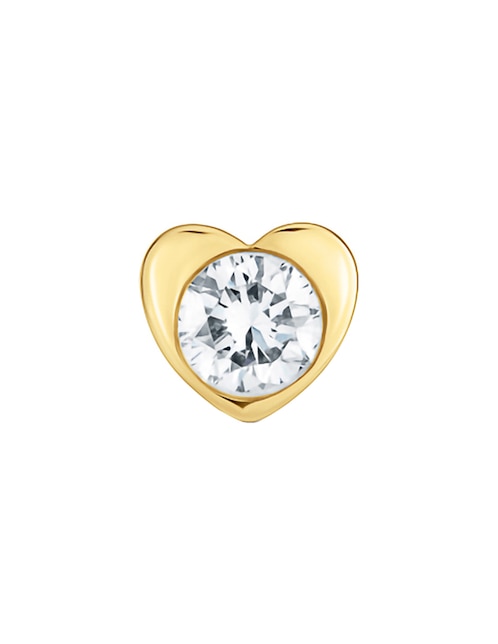 Piercing de corazón Tous Lili Motives Lgd de oro 14 k con acabado brillante