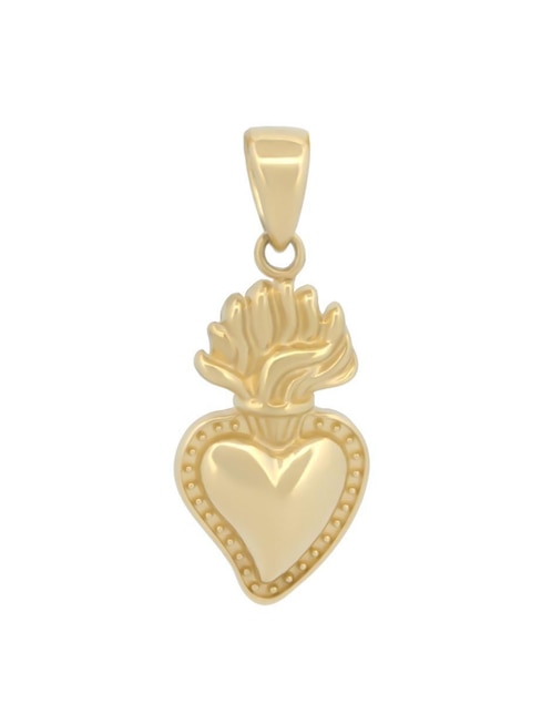Dije de corazón de oro 10 K 1