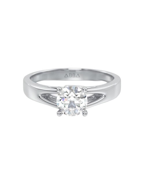 Anillo de compromiso de oro 10 k 1
