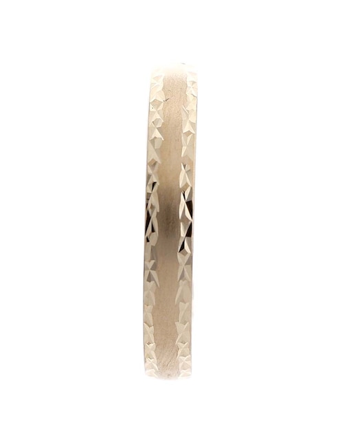 Arracadas de oro amarillo amarillo 14 K con acabado liso 1