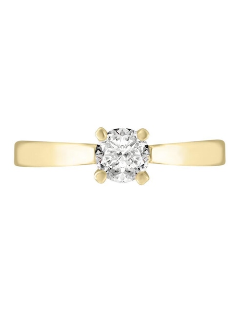 Anillo de compromiso "de" oro 14 k klamore lisandra diamante