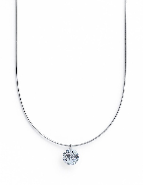 Collar con dije Brillo de plata P 925
