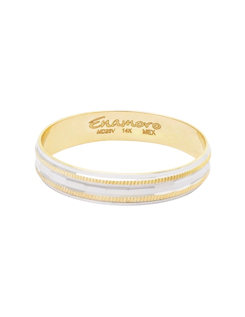 Argolla de oro amarillo 14 k 1