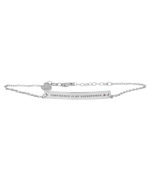 Pulsera teresa díaz joyería mexicana "de" plata p 925 empowerment & self-love "con acabado"