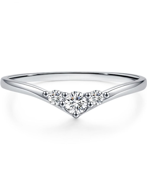 Anillo Moonberry Infinity of Love P 925 de plata moissanita brillante