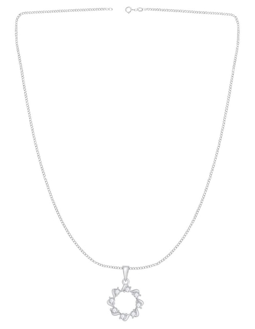 Collar Clepsidra de plata P 925