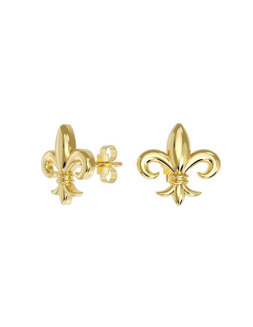 Set de aretes "de (si aplica)" flecha no aplica fonelli no aplica "de" oro 14 k "con acabado" pulido sin gema
