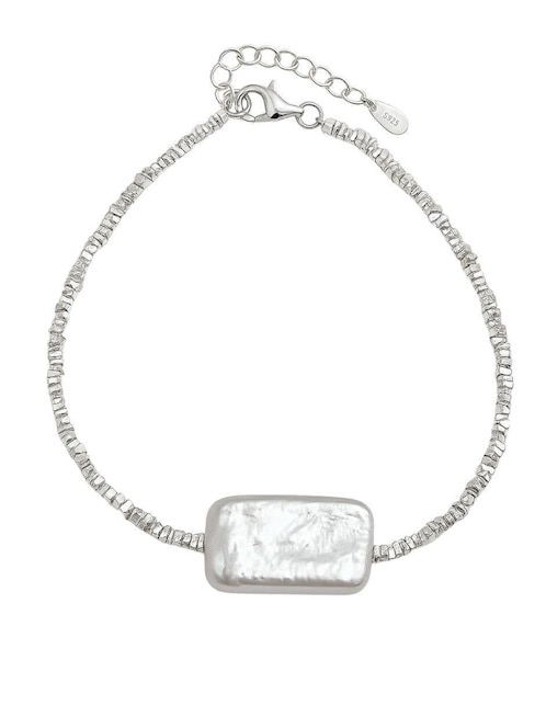Pulsera Aretize de plata P 925 brillo con acabado