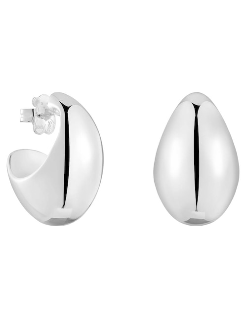 Aros Warm de plata P 925 con acabado brillante 1