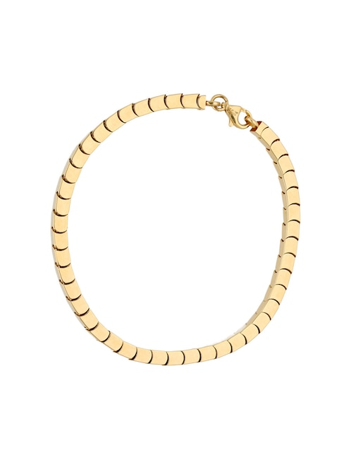 Pulsera Fonelli de oro amarillo 14 k con acabado pulido