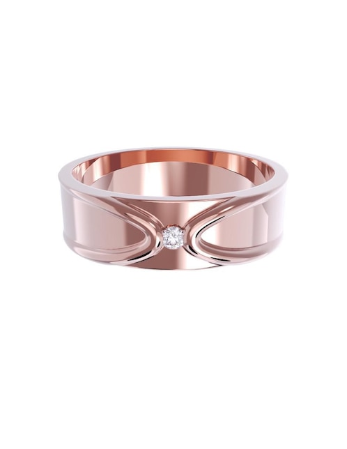Anillo de compromiso de oro 14 k 1