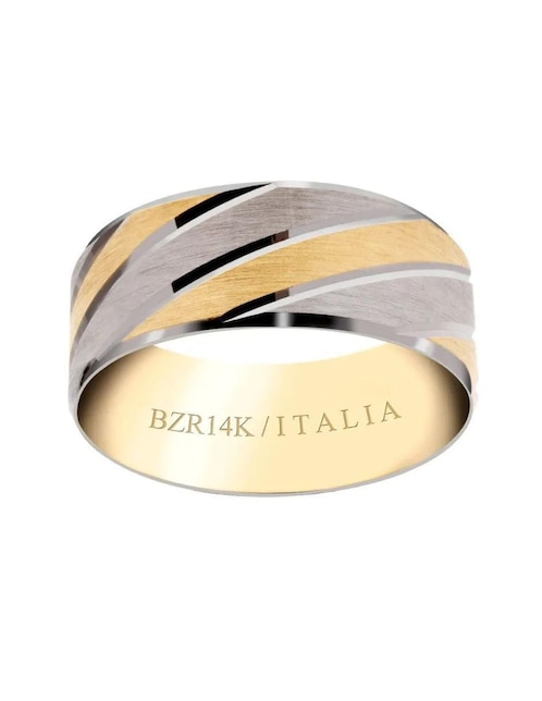 Argolla de oro amarillo 14 k 1