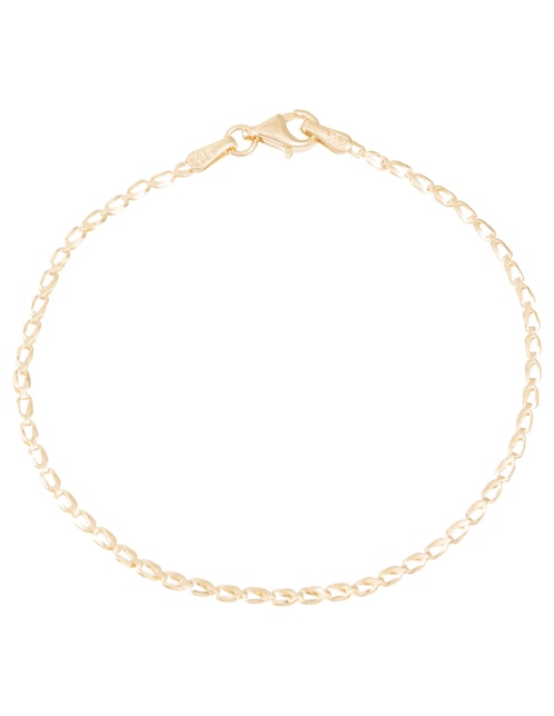 Pulsera Sini de oro 14 k con acabado pulido