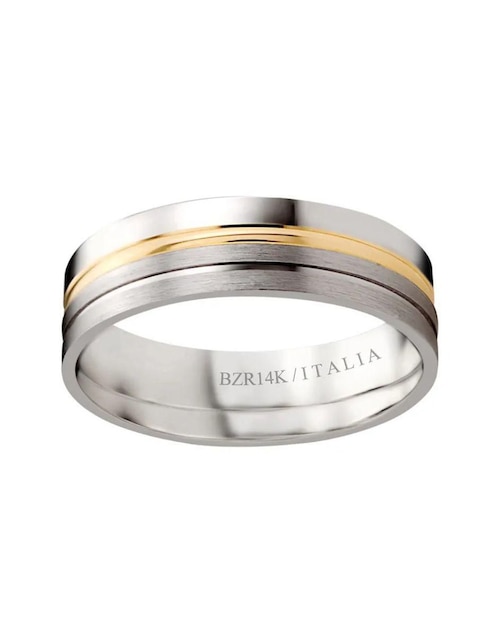 Argolla de oro amarillo 14 k 1