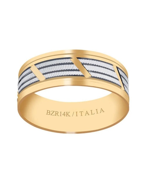 Argolla de oro amarillo 14 k 1