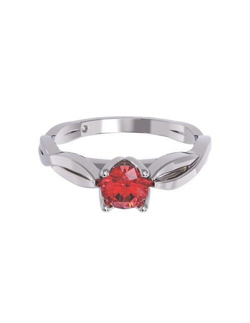 Anillo de compromiso de oro 14 k 1